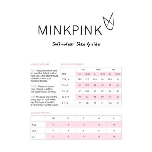 MINKPINK Summer Meadow Bandeau Bikini Top NWT - Picture 12 of 12